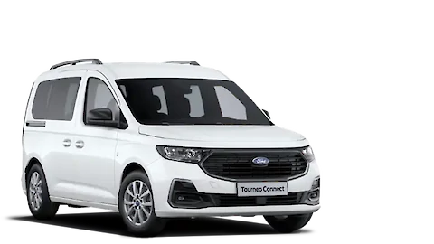 Fehér Ford Tourneo Connect borítóképe