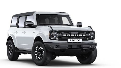 Fehér Ford Bronco borítóképe