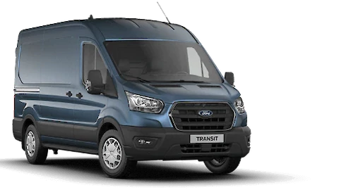 Kék Ford Transit Van borítóképe