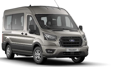 Szürke Ford Transit Minibusz borítóképe