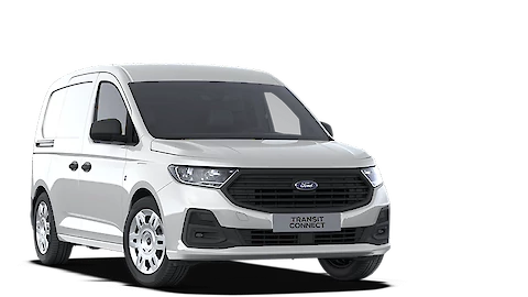 Fehér Ford Transit Connect borítóképe