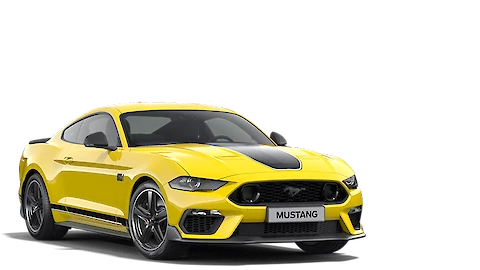 Sárga Ford Mustang borítóképe